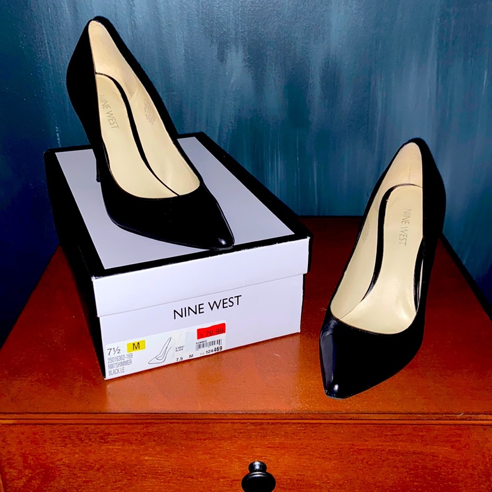 Nine West Black pumps 7.5